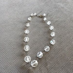 Glass bead necklace